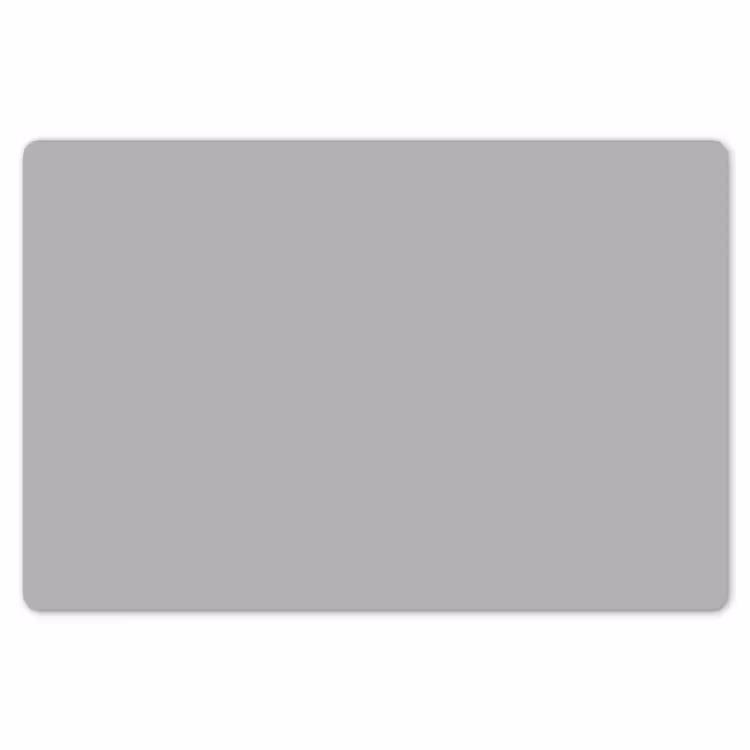 Placemat - 6 stuks - Grijs - Effen print — 7