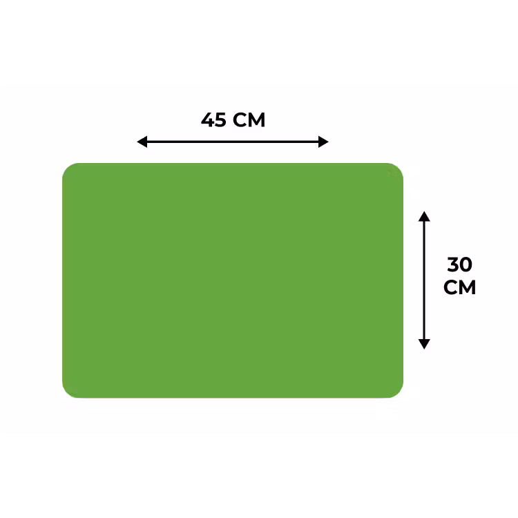 Placemat - 6 stuks - Groen - Kleuren - Natuur — 3