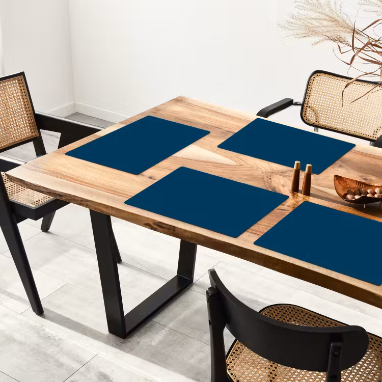 Placemat - 6 stuks - Indigo - Palet - Kleuren — 5