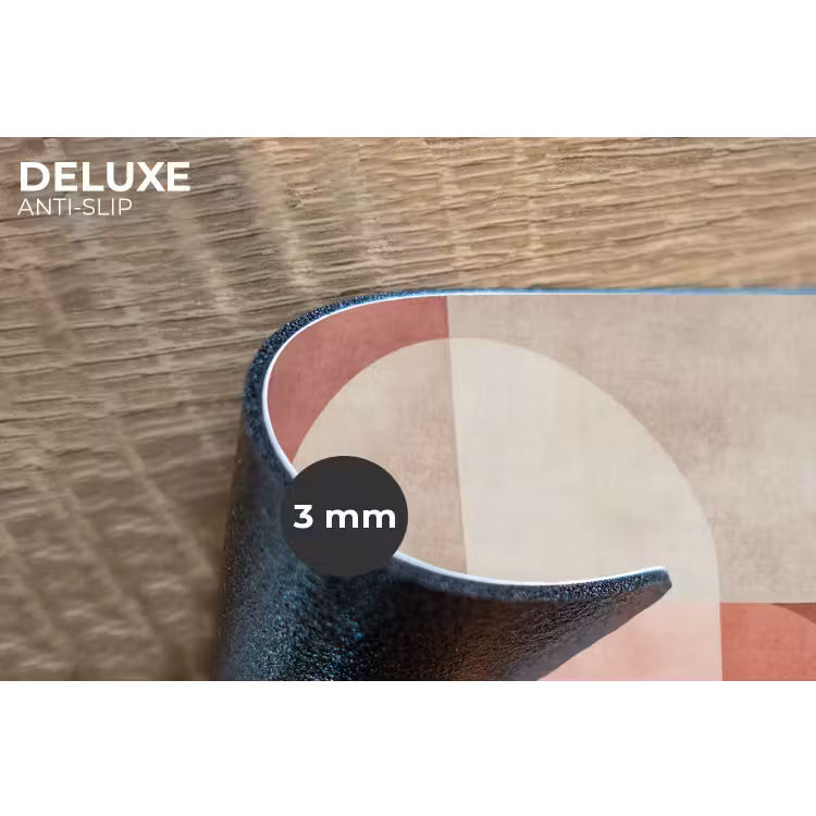 Placemat - 6 stuks - Figuren - Abstract - Roze — 4