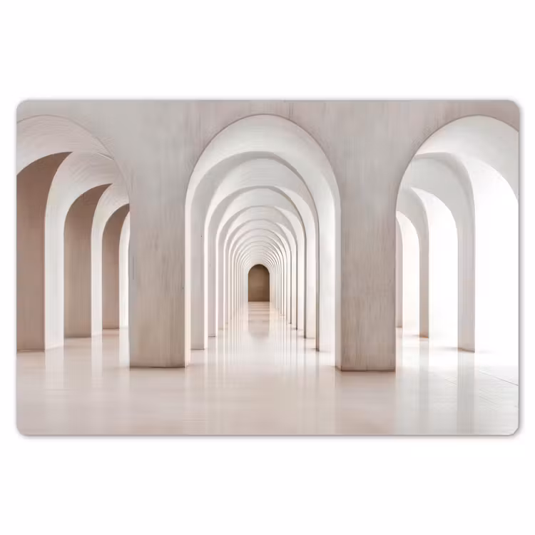Placemat - 6 stuks - Hal - Bogen - Symmetrisch - Modern — 7