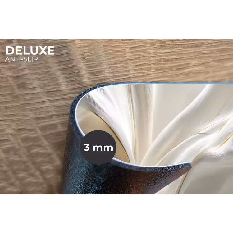 Placemat - 6 stuks - Stof - Plooien - Goud — 4