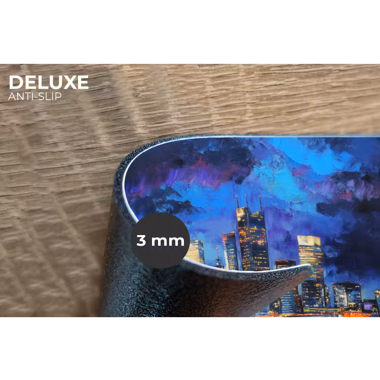 Placemat - 6 stuks - Skyline Toronto - Modern - Stadslicht - Blauw — 4
