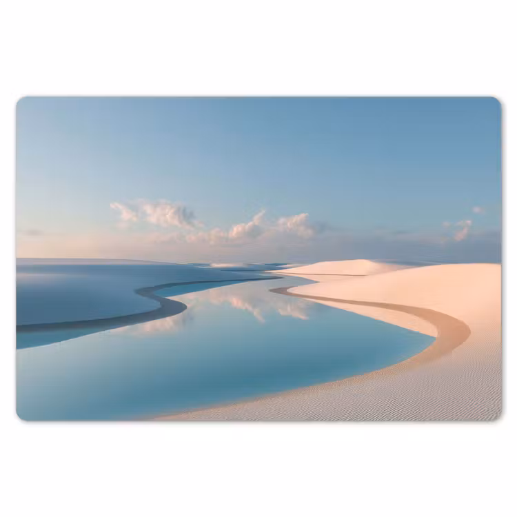 Placemat - 6 stuks - Duinen - Waterplas - Oneindige rust — 7