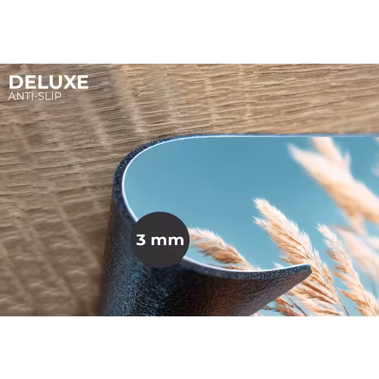 Placemat - 6 stuks - Siergras - Wind - Lichtbruin — 4