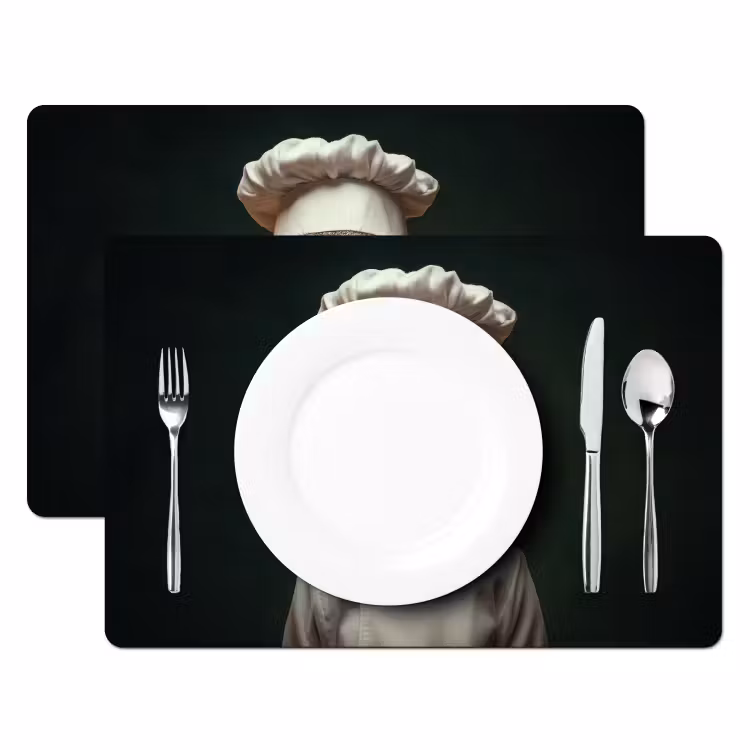 Placemat - 6 stuks - Dier - Kok - Stokstaartje — 2