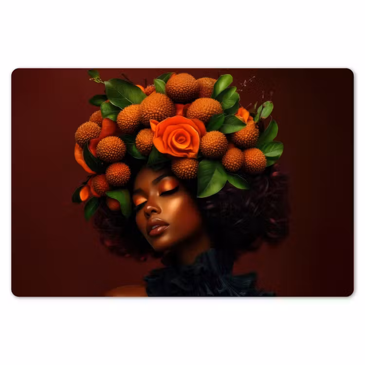Placemat - 6 stuks - Vrouw - lychee - exotisch — 7