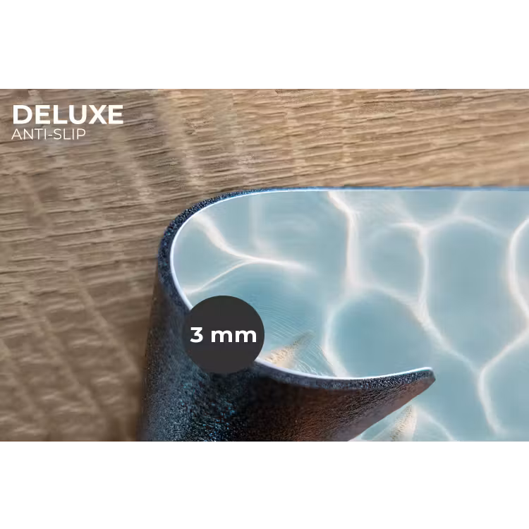 Placemat - 6 stuks - Zeesterren - Golvend water - Rustgevend — 4