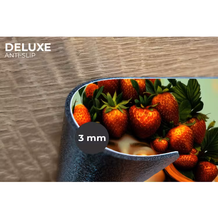 Placemat - 6 stuks - Vrouw - Aardbeien - Kroon — 4