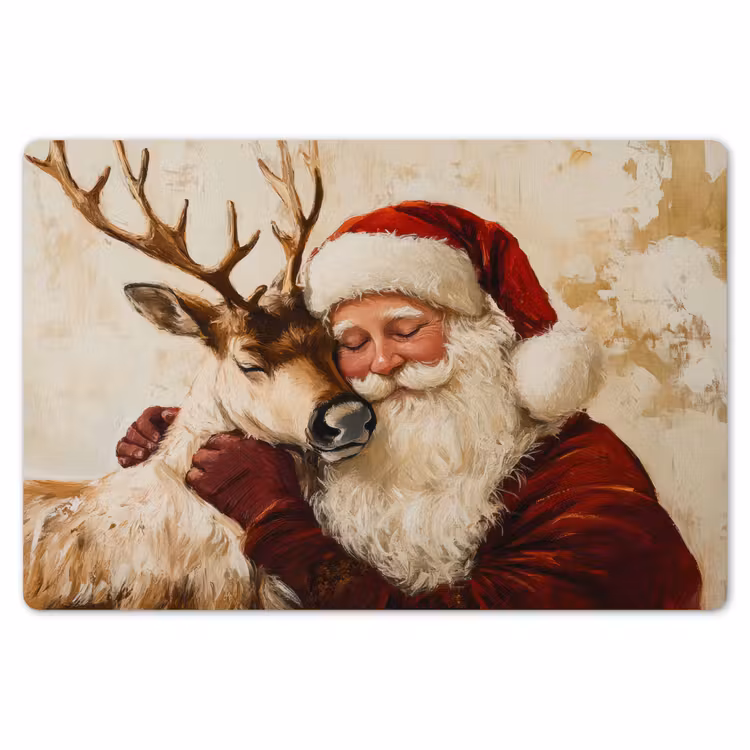 Placemat - 6 stuks - Kerstman - Rendier - Kerst - Christmas — 7
