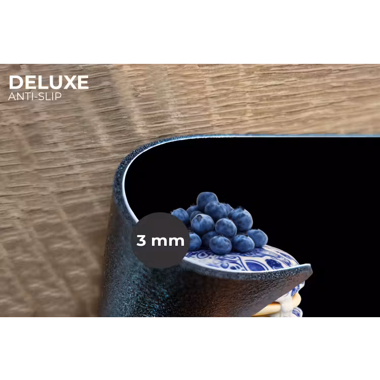 Placemat - 6 stuks - Pannenkoeken - Blauwe Bessen - Bord — 4