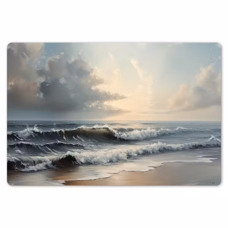 Placemat - 6 stuks - Strand - Zee - Zonsondergang — 7
