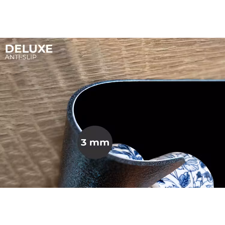 Placemat - 6 stuks - Sushi - Delfts blauw - Rijst - Vis - Elegant — 4