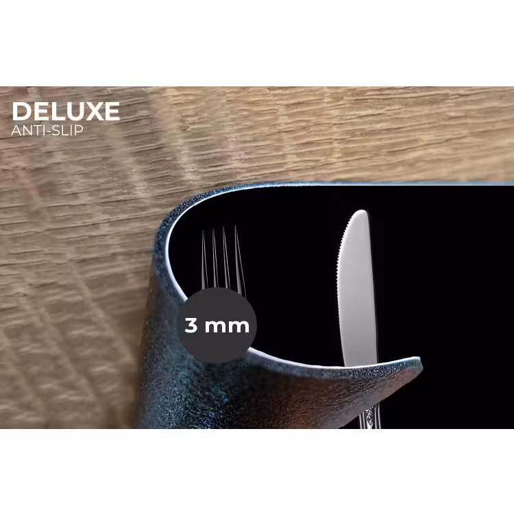Placemat - 6 stuks - Vork - Mes - Zilver — 4