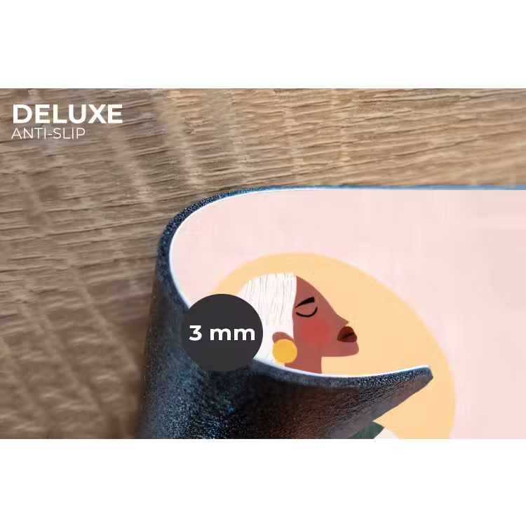 Placemat - 6 stuks - Vrouw - Zon - Kleurrijk — 4