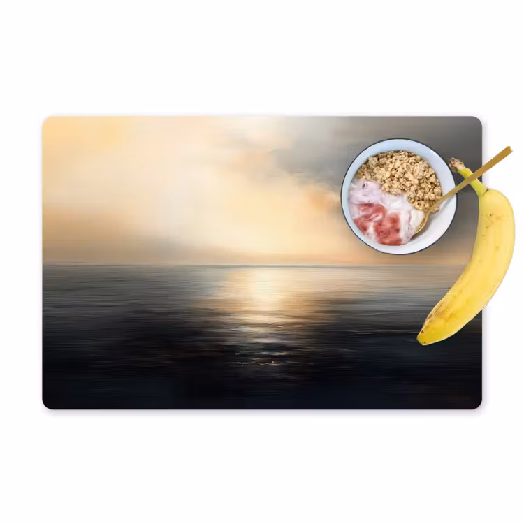 Placemat - 6 stuks - Zon - Horizon - Zee — 1