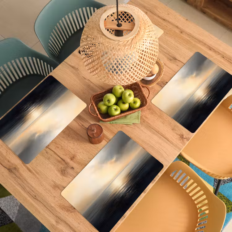 Placemat - 6 stuks - Zon - Horizon - Zee — 6