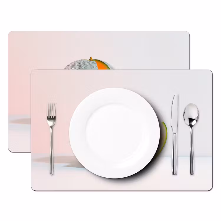 Placemat - 6 stuks - Disco - Discobal - Meloen - Pastel — 2