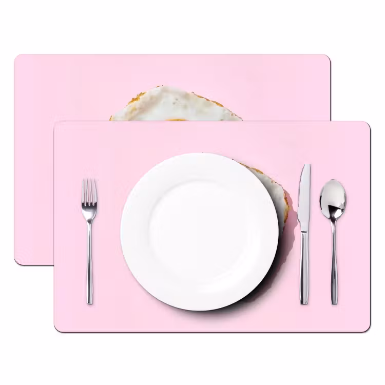 Placemat - 6 stuks - Ei - Disco - Ontbijt - Glitter — 2