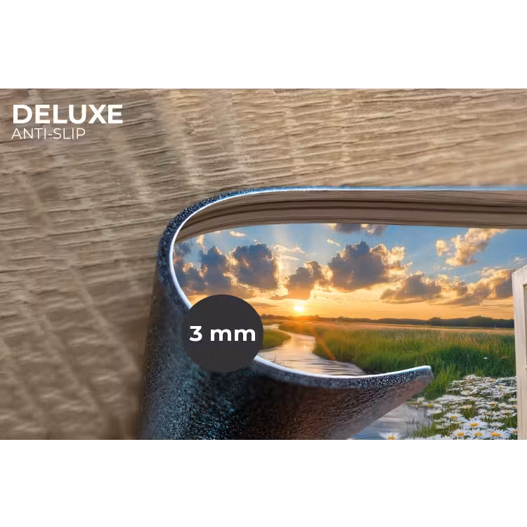 Placemat - 6 stuks - Doorkijk - Landschap - Raam - Water - Zonsondergang — 4