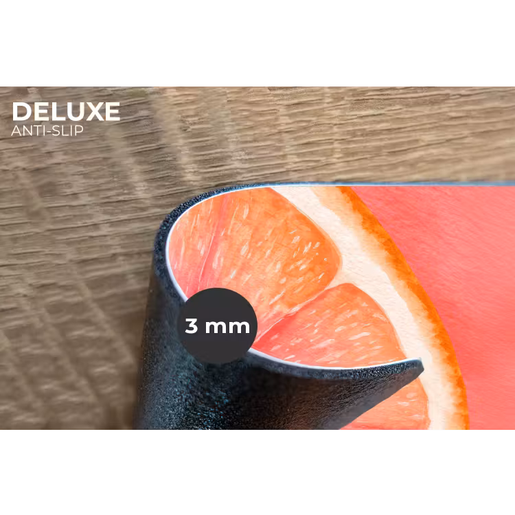 Placemat - 6 stuks - Grapefruit - Roze - Levendig — 4