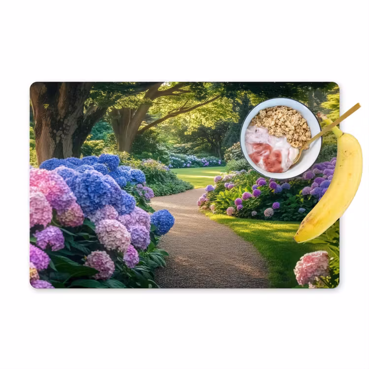 Placemat - 6 stuks - Hortensia- Park - Pad — 1