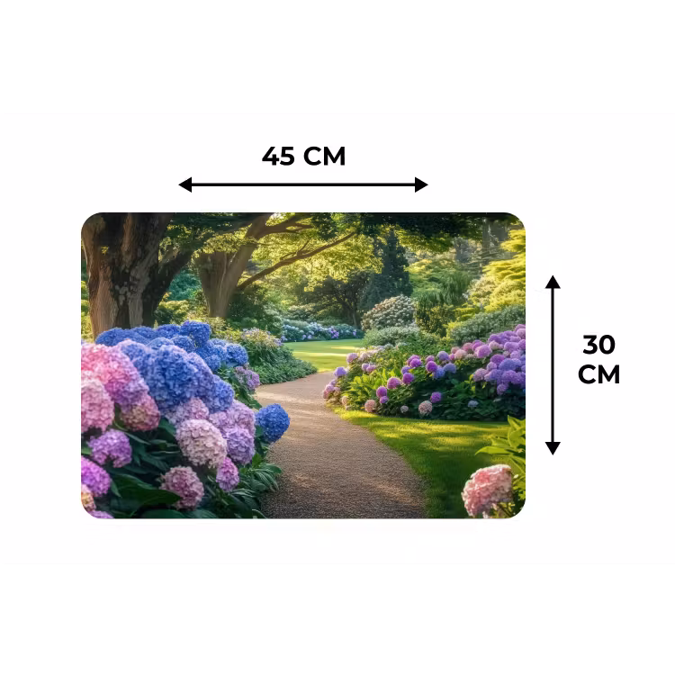 Placemat - 6 stuks - Hortensia- Park - Pad — 3