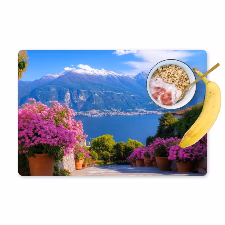 Placemat - 6 stuks - Lake Como - Italië - Landschap — 1
