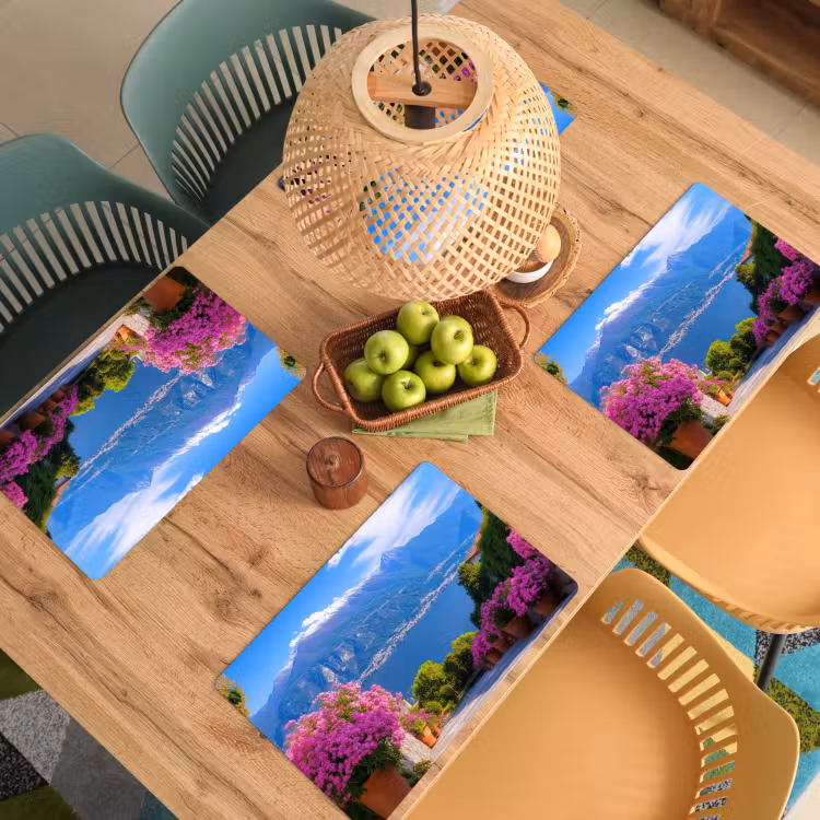 Placemat - 6 stuks - Lake Como - Italië - Landschap — 6