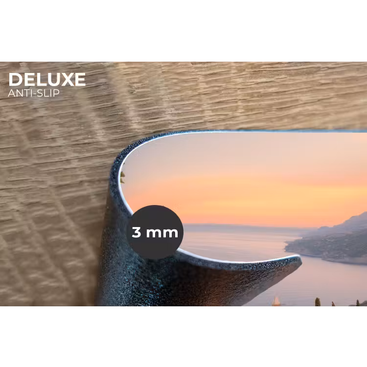 Placemat - 6 stuks - Middelandse zee - Sinaasappel - Heuvels - Zee — 4