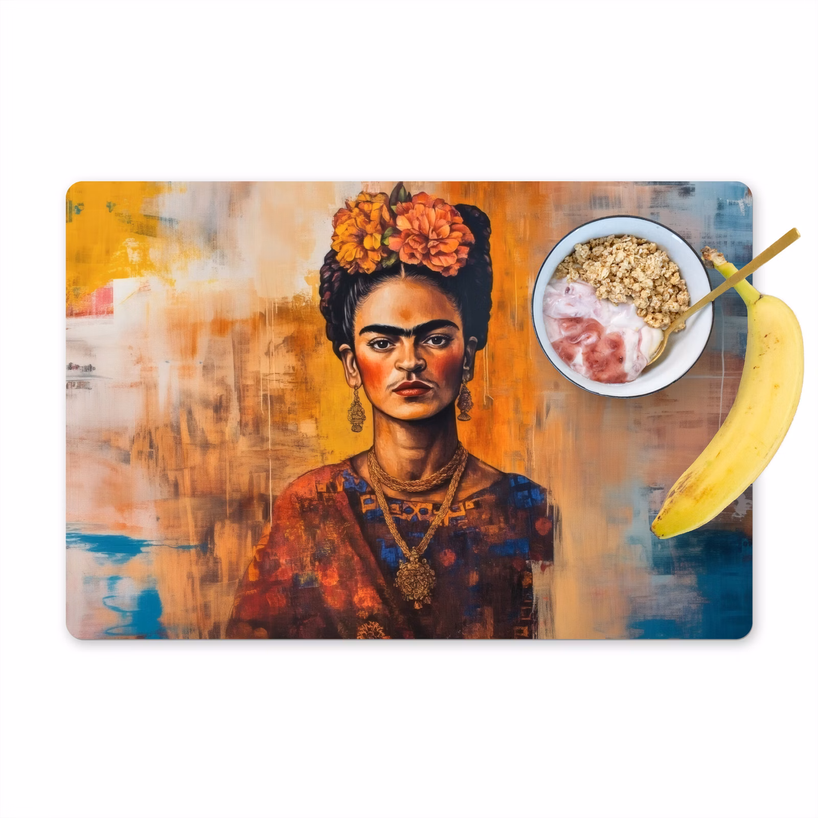 Placemat - 6 stuks - Portret - Sieraden - Schilderachtig — 1