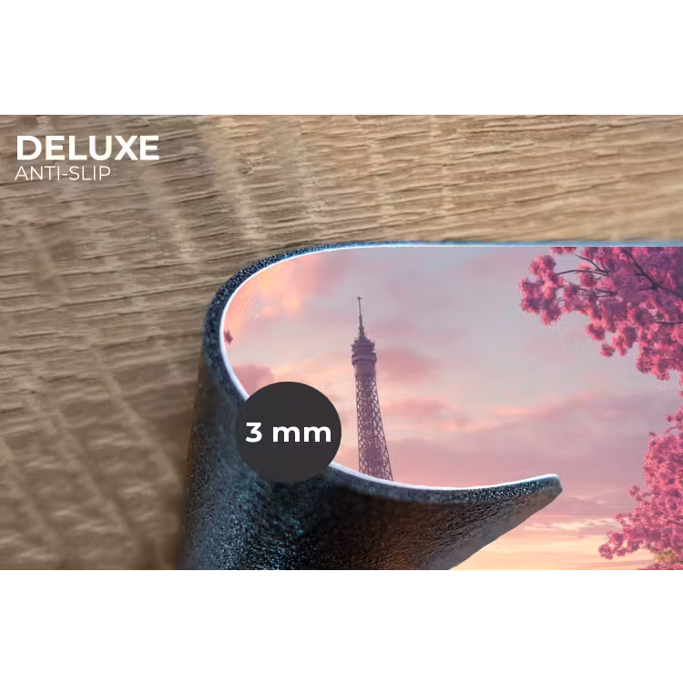 Placemat - 6 stuks - Eiffeltoren - Parijs - Roze — 4