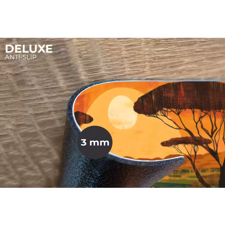 Placemat - 6 stuks - Landschap - Afrikaans - Zon — 4