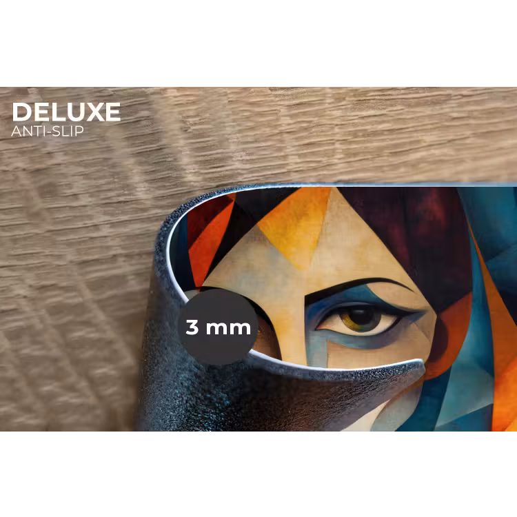 Placemat - 6 stuks - Portret - Abstract - Vormen — 4