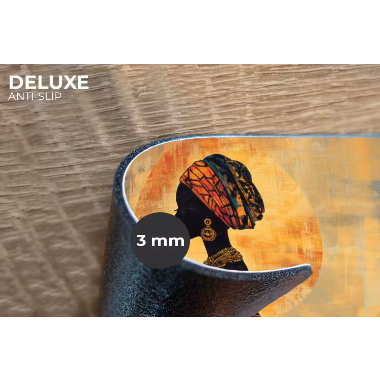 Placemat - 6 stuks - Vrouw - Silhouet - Patronen - Sierlijk — 4