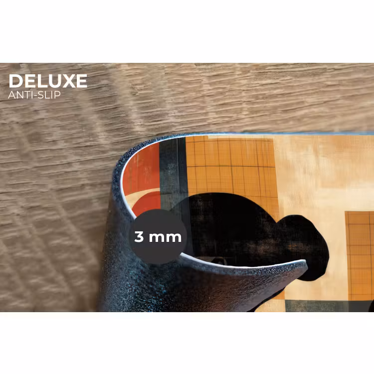 Placemat - 6 stuks - Zijaanzicht - Vrouw - Vormen — 4
