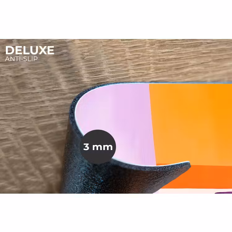 Placemat - 6 stuks - Vlakken - Abstract - Rechthoekig - Oranje — 4