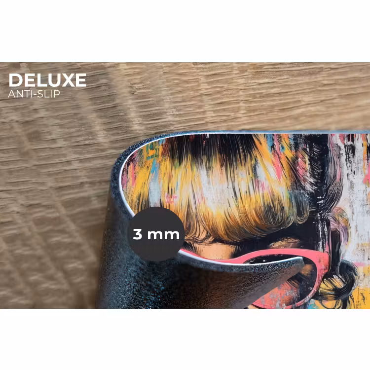 Placemat - 6 stuks - Zonnebril - Vrouw - Kleurrijk - Verfspetters — 4