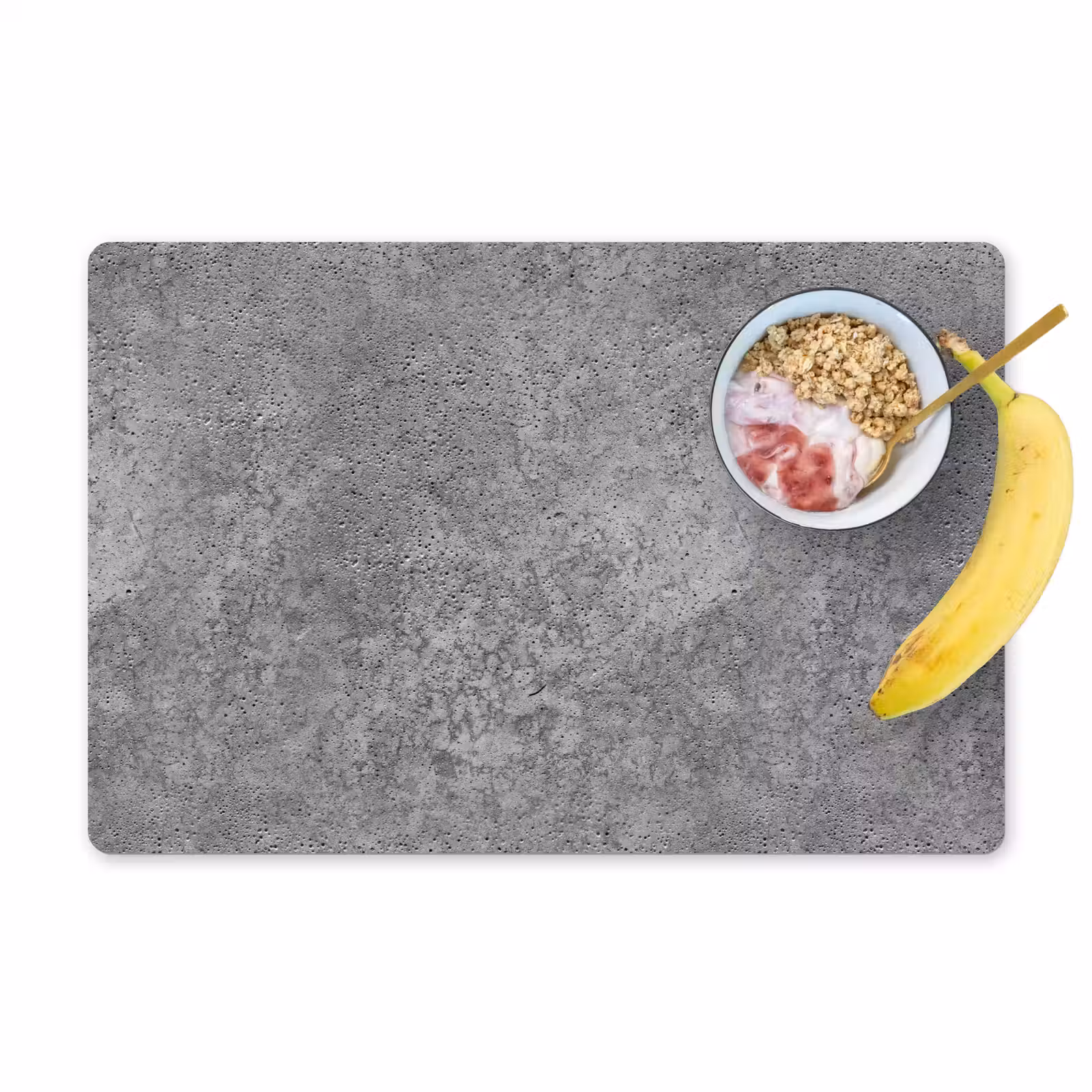 Placemat - 6 stuks - Patronen - Industrieel - Beton — 1