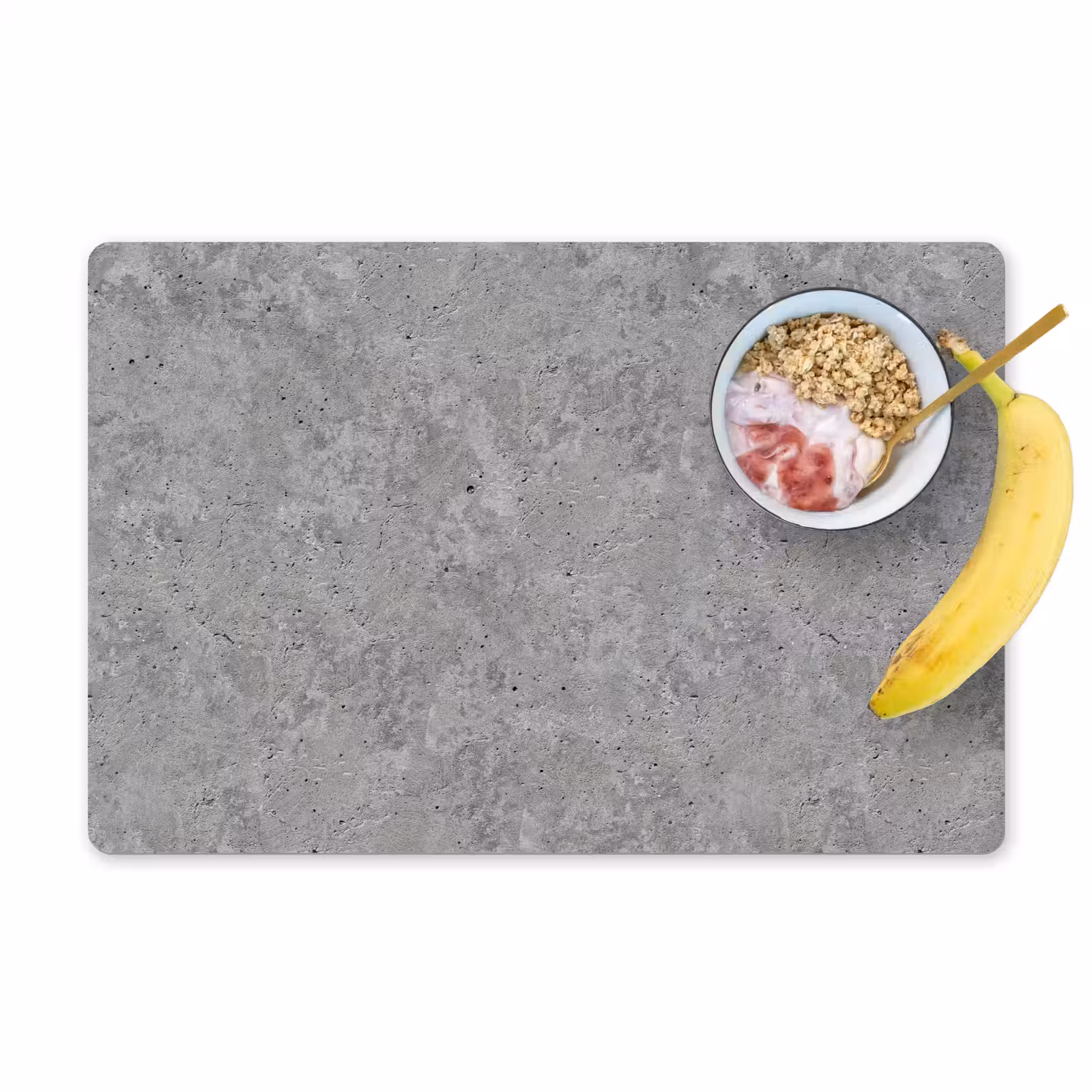 Placemat - 6 stuks - Patroon - Cement - Beton — 1