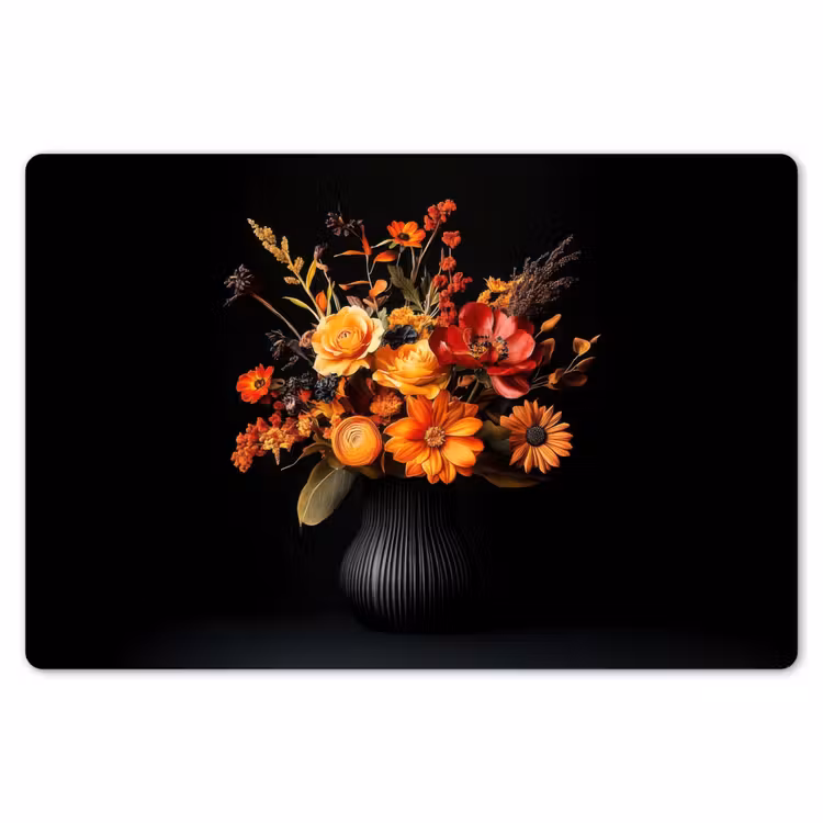 Placemat - 6 stuks - Herfst - Boeket - Oranje — 7