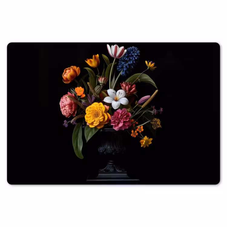 Placemat - 6 stuks - Lente - Bloemen - Klassiek - Vaas — 7