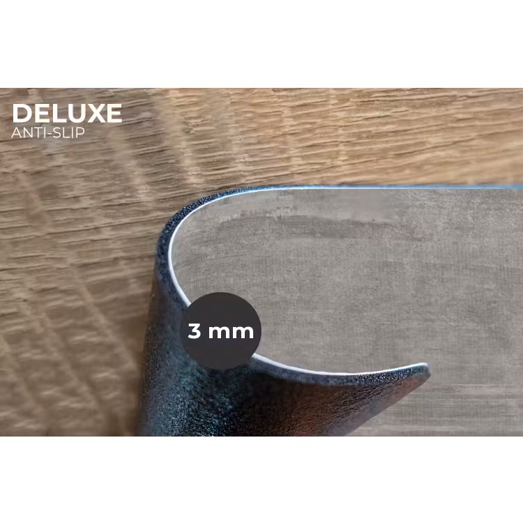 Placemat - 6 stuks - Patroon - Beton - Grijs — 4