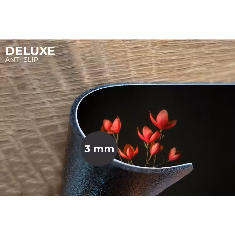 Placemat - 6 stuks - Rode - Bloemen - Vaas — 4