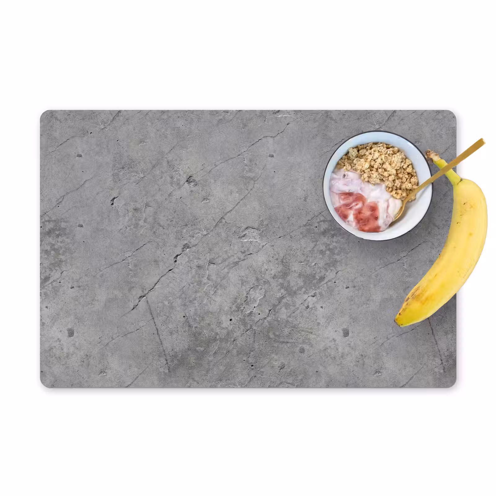Placemat - 6 stuks - Patronen - Beton - Oud — 1