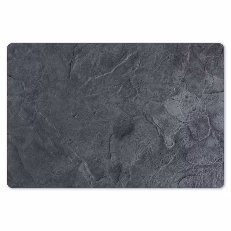 Placemat - 6 stuks - Grijs - Beton - Leisteen - Structuur - Retro — 7