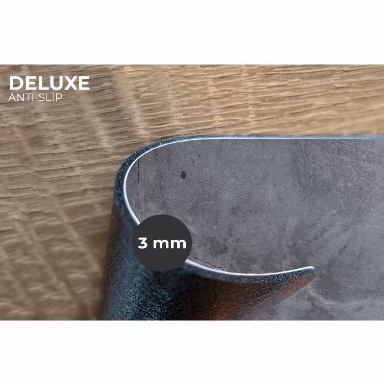 Placemat - 6 stuks - Industrieel - Beton - Grijs - Leisteen - Retro — 4
