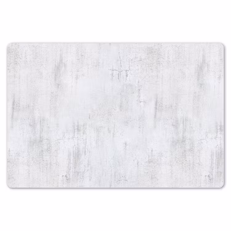 Placemat - 6 stuks - Muur - Geverfd - Wit - Onafgewerkt — 7