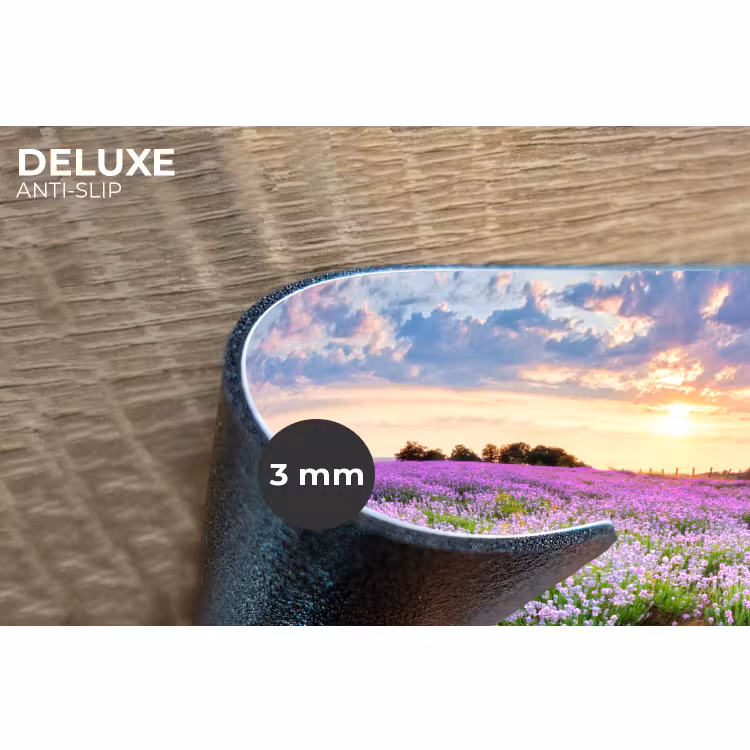 Placemat - 6 stuks - Lavendel - Bloemen - Zonsondergang - Paars - Weide — 3