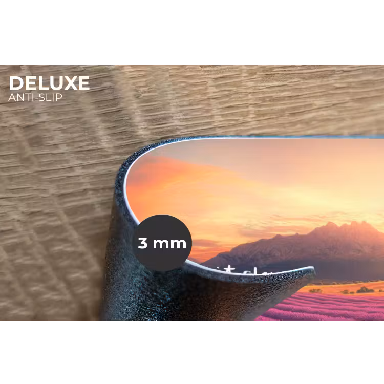 Placemat - 6 stuks - Lavendelveld - Quote - Zonsondergang — 4
